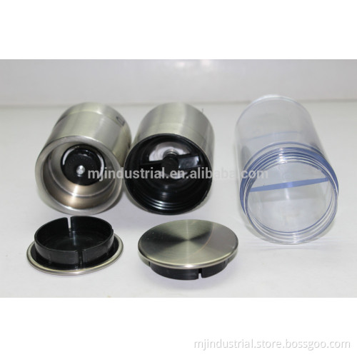Duo-function Stainless Steel Pepper & Salt Mill (MJ10-G)